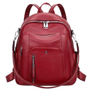 4352 Fashion Leather Backpack Purse Shoulder Bag Casual Daypack